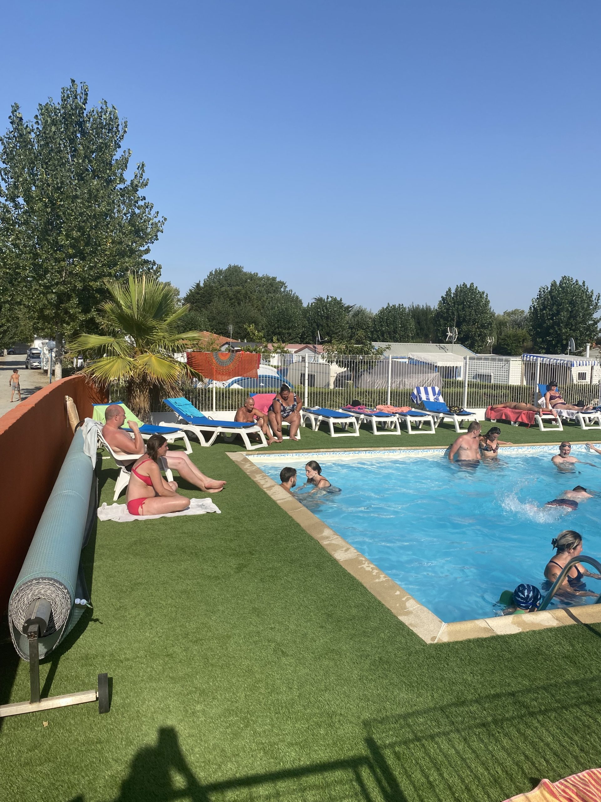 piscine du camping 3 étoiles en Vendée