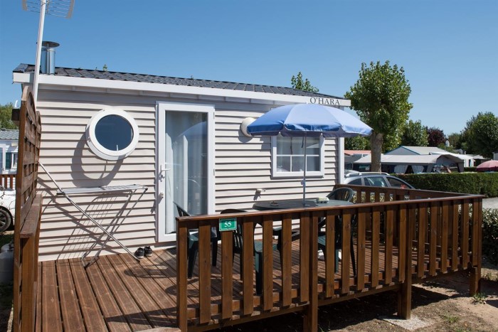 mobil home camping avec piscine vendée